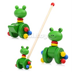 Каталка "Лягушонок" D0845