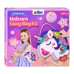 Набор творческая мастерская "Сумочка-единорог" в коробке A2206B