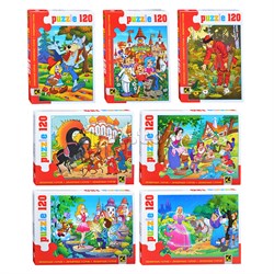 Пазлы 120 "Любимые герои" 75030