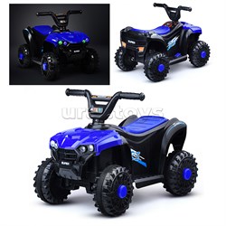 Квадроцикл "Супер квадро" на аккумуляторе, в коробке (синий) U014104Y