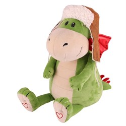 Дракон Гарольд в ушанке, 20 см MT-MRT012312-2-20 СИМВОЛ ГОДА 2024 MT-MRT012312-2-20