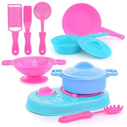 Набор посуды с плитой, 12 предм. 1866 1866