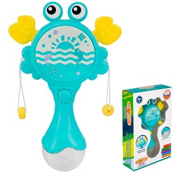 Погремушка ZYA-A3309 Играпузик Крабик в кор. ZY1504117