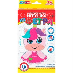 Набор для творчества Игрушка из фетра единорог мульти арт FETR-117302 399441