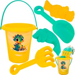 Песочный набор КРОКОТАМ Динозаврик 5 предметов ПН10 -Ж ПН10 -Ж