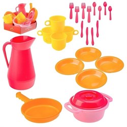Набор посуды «Аленка» (дизайн упаковка, 24 дет.) 9212