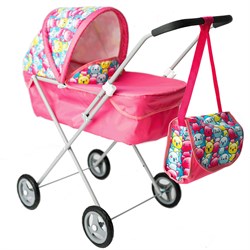 Коляска для куклы Классика-4 цвет в ас-те КР600, 67х66х34 см. КР600