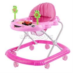 Ходунки "Божья коровка" розовые, в пакете 901-Q-1