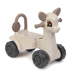 Каталка "Олененок" (бежевый) М8746