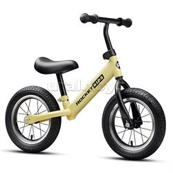 Беговел 12" Rocket, колеса надувные, цвет песочный. R0043-SD