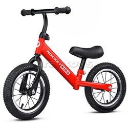 Беговел 12" Rocket, колеса надувные, цвет красный R0043-RD