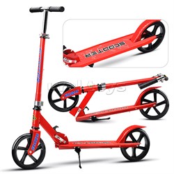 Самокат 2-х кол., красный, в коробке U038251Y