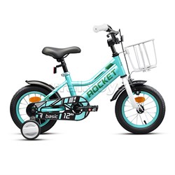Велосипед 12" Rocket Basic, цвет бирюзовый 12.BASIC.TQ.26