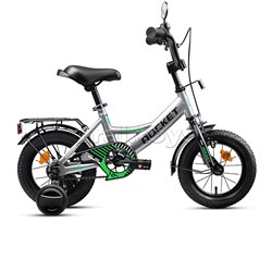 Велосипед 12" Rocket Gem, цвет серый 12.GEM.GR.26