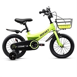 Велосипед 14" Rocket Cosmic, цвет салатовый 14.COSMIC.LGN.26