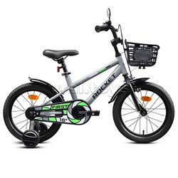 Велосипед 16" Rocket First, цвет серый 16.FIRST.GR.26