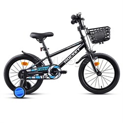 Велосипед 16" Rocket First, цвет черный 16.FIRST.BK.25