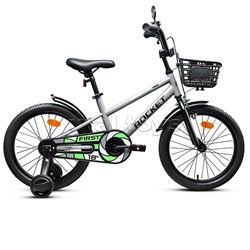 Велосипед 18" Rocket First, цвет серый 18.FIRST.GR.26