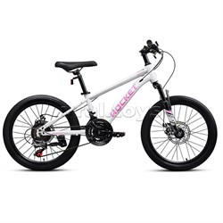 Велосипед 20" Rocket MP-200, цвет белый/розовый, размер 11" MP 200-GR/PK