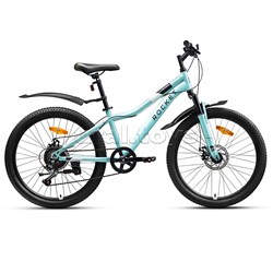 Велосипед 24" Rocket Vela Pro 24 , цвет мятный, размер 13" 24SD.VELAPRO.13LGN.26