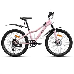 Велосипед 24" Rocket Vela Pro 24 , цвет розовый, размер 13" 24SD.VELAPRO.13PK.26