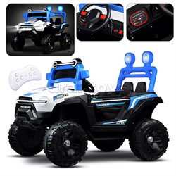 Электромобиль "Дорожный патруль" на аккумуляторе, в коробке (синий) U014091Y