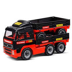 Автомобиль бортовой "MAMMOET" с прицепом (в сеточке) 95466