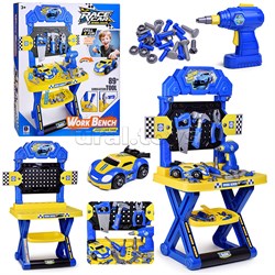 Набор инструментов "Механик" ( цвет синий) в коробке 661-3008