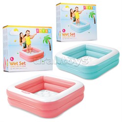 Бассейн надувной детский,86 х 86 х 25 см, 57100NP INTEX UT-57100NP