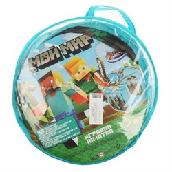 Палатка детская игровая "Майнкрафт" 83х80х105см, в сумке UT-GFA-MNCT-R