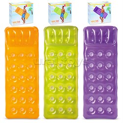 Матрас цветной со стаканами, 188Х71см 58890EU INTEX UT-58890EU