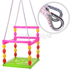 Качели детские пластмассовые (со спинкой) 01308 UT-1308