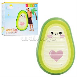 Надувной матрас-плот для плавания 180х124 Авокадо, до 100кг 58739EU INTEX UT-58739EU