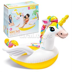 Плот для плавания «Единорог» 201 х 140 х 97 см, от 3 лет, 57561NP INTEX UT-57561NP