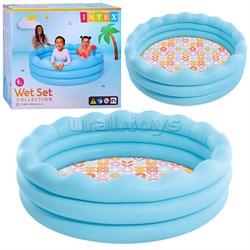 Надувной бассейн «Волна» 168*46см, от 3-х лет, 56191NP, INTEX UT-56191NP