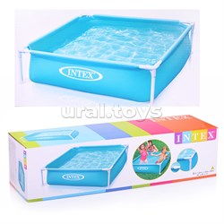 Бассейн каркасный, мини, 122х122х30 см 57173NP INTEX UT-57173NP