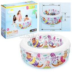 Бассейн надувной «Аквариум», 152 х 56 см, от 6 лет, 58480NP INTEX UT-58480NP