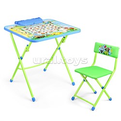 Комплект "Веселая азбука (стол+пенал+стул мягк.) UT-КУ2/ВА