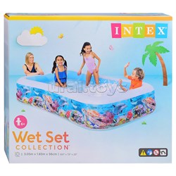 Бассейн надувной «Морское дно», 305 х 183 х 56 см, от 6 лет, 58485NP INTEX UT-58485NP