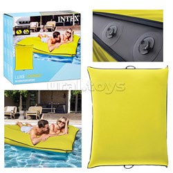 Надувной матрас «Люкс Лаунж» 198*157см, съемный чехол, боковые ручки, 56794EU, INTEX UT-56794EU