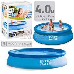 Бассейн надувной Easy Set, 396 х 84 см, от 6 лет, 28143NP INTEX UT-28143NP