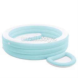 Детский надувной бассейн 277х221х137см "Canopy Lounge" с навесом, 830л, от 3 лет 57195NP INTEX UT-57195NP