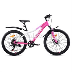 Велосипед 24" Rocket Vela alloy Pro, цвет розовый, размер 13" UT-24AD.VELAALLOY.13PK.25