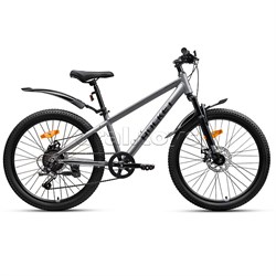 Велосипед 24" Rocket Aries Alloy Pro 2.0 , цвет серый, размер 13" UT-24AD.ARIESALLOY.13GR.25