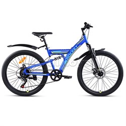 Велосипед 24" Rocket Azkar Pro, цвет синий, размер 15" UT-24SD.AZKARPRO.15BL.25