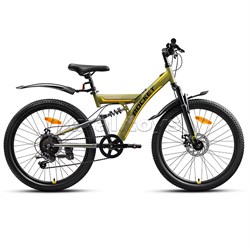 Велосипед 24" Rocket Azkar Pro, цвет хаки, размер 15" UT-24SD.AZKARPRO.15KH.26