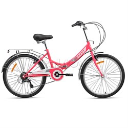 Велосипед 24" Rocket City Fold S 24, цвет розовый, размер 16" UT-24.FOLDS24.16PK.26