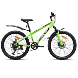 Велосипед 24" Rocket Aries 1.0 , цвет зеленый, размер 13" UT-24SD.ARIES1.13GN.25
