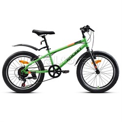 Велосипед 20" Rocket Crux 1.0 , цвет зеленый, размер 11" UT-20SV.CRUX1.11GN.26