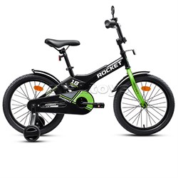 Велосипед 18" Rocket Phoenix, цвет черно/зеленый UT-18.PHOENIX.BK/GN.26